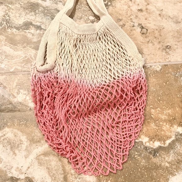 Camp Collection Dip Dye Market Tote - Picture 4 of 6